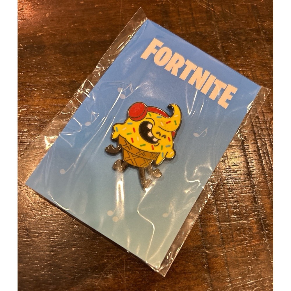 E3‎ 2019 Fortnite Party Summer Block Party Royale Ice Cream Pin
